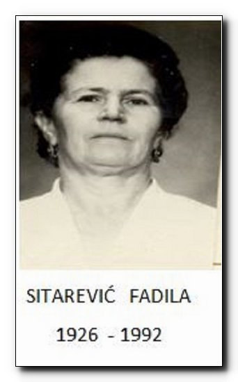 Sitarević (Mustafa) Fadila.JPG