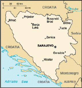 Granice Bosne i Hercegovine